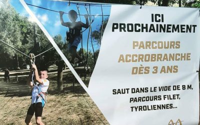 Bientôt l’accrobranche !